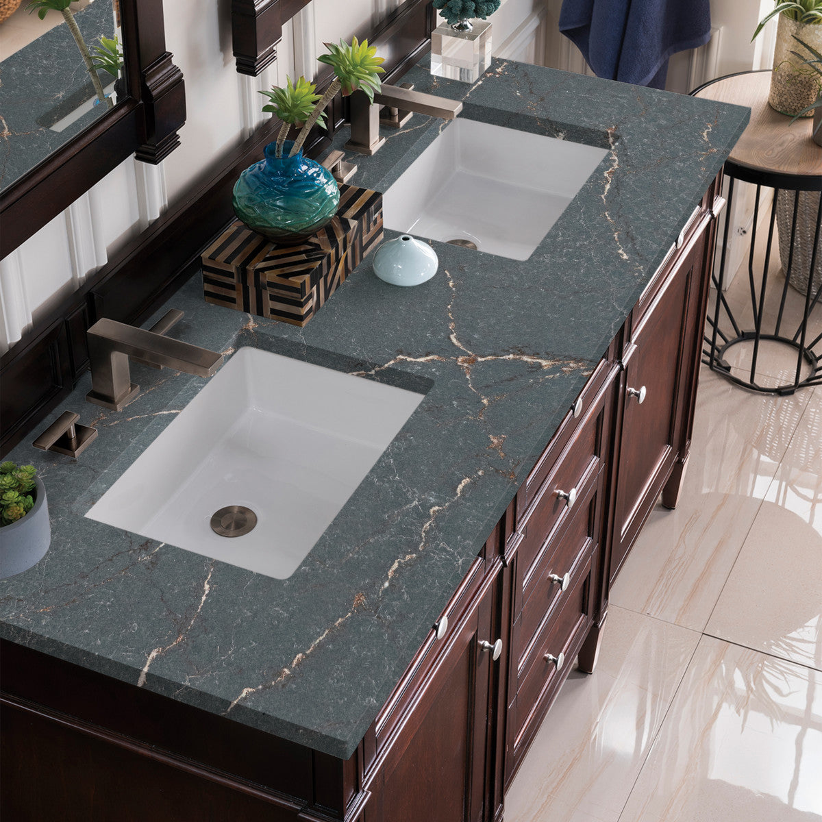 Brittany 60" Double Vanity Cabinet