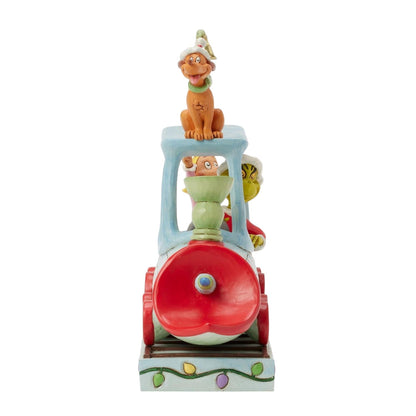 Grinch Max and Cindy Lou Ride the Train