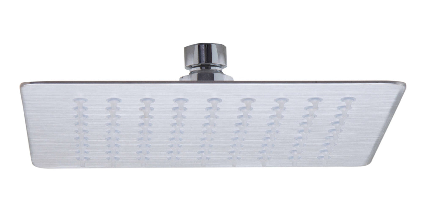 ALFI brand RAIN8S 8" Square Ultra Thin Rain Shower Head