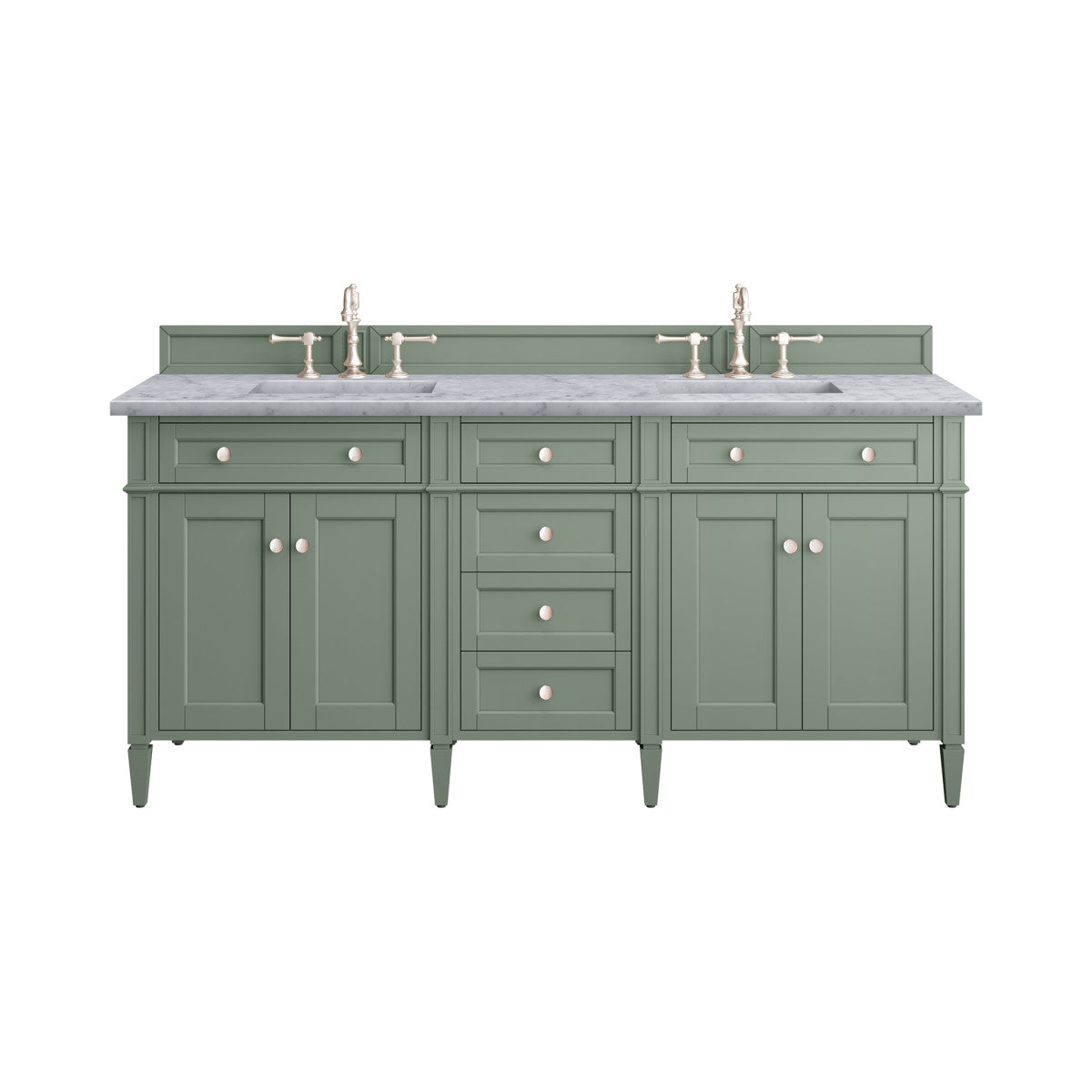 Brittany 72" Double Vanity Cabinet