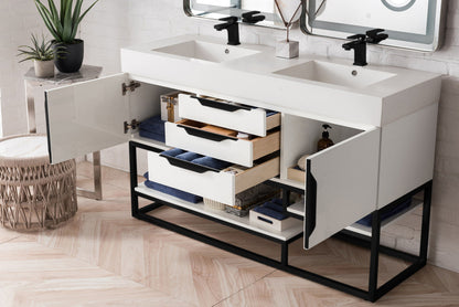 Columbia 59" Double Vanity Cabinet