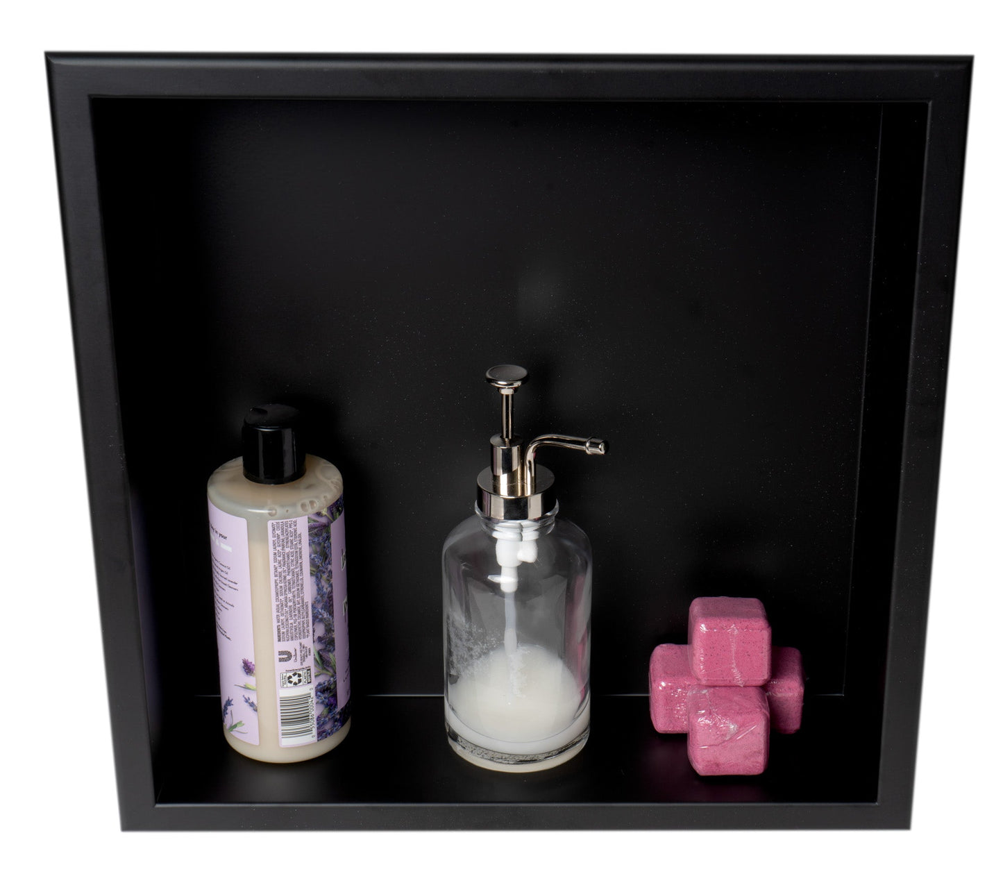 ALFI brand ABNC1616 16" x 16"  Square Single Shelf Bath Shower Niche