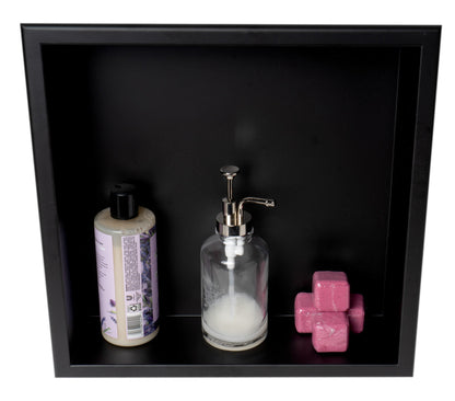 ALFI brand ABNC1616 16" x 16"  Square Single Shelf Bath Shower Niche