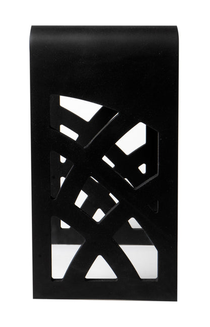 ALFI brand  ABST88BM Black Matte Solid Surface Resin Bathroom / Shower Stool