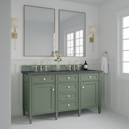 Brittany 60" Double Vanity Cabinet