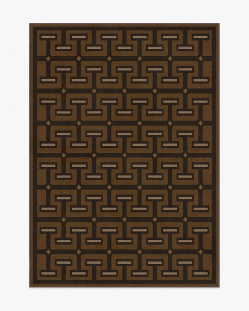 Jonathan Adler Thebes Cognac Tufted Rug | Home Decor | Kitchen + Metal