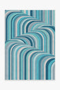 Jonathan Adler Waterfall Ocean Blue Tufted Rug | Home Decor | Kitchen + Metal