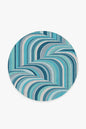 Jonathan Adler Waterfall Ocean Blue Tufted Rug | Home Decor | Kitchen + Metal
