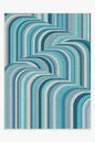 Jonathan Adler Waterfall Ocean Blue Tufted Rug | Home Decor | Kitchen + Metal