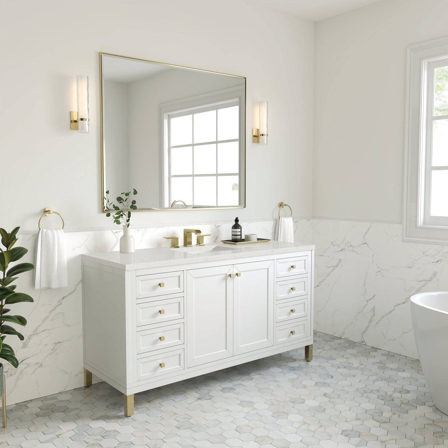 Chicago 60" Single Vanity