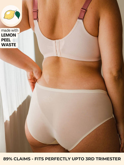 Lemon Bae Seamless Maternity Bikini Quick Dry Body Adaptive Undies