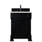 Brookfield 26" Single Vanity Cabinet, Antique Black