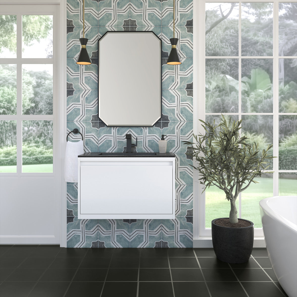 Mantova 31.5" Single Vanity Cabinet