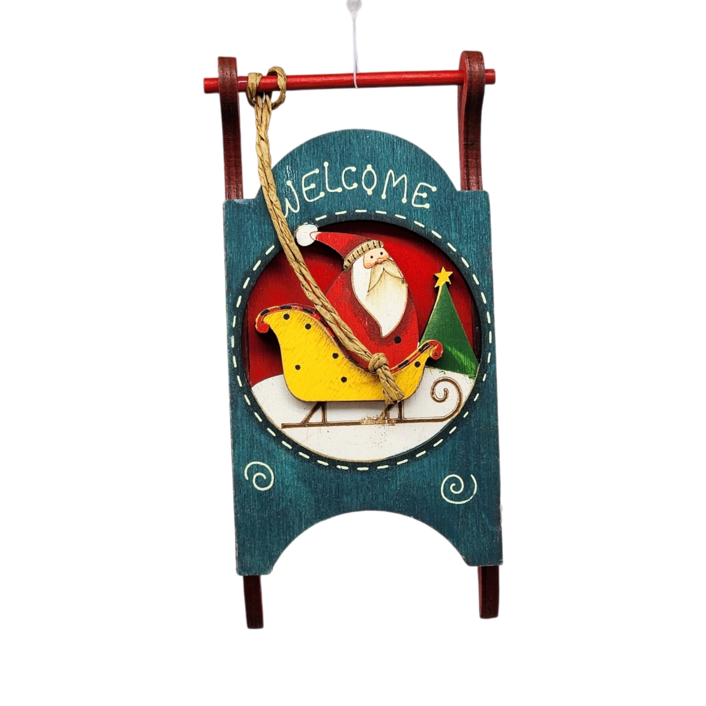 Rustic Wood Ornament -