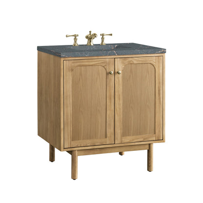 Laurent 30" Single Vanity Cabinet, Light Natural Oak