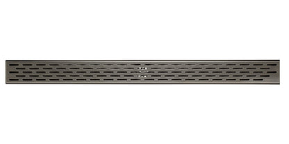 ALFI brand  ABLD32C 32" Modern Stainless Steel Linear Shower Drain with Groove Holes