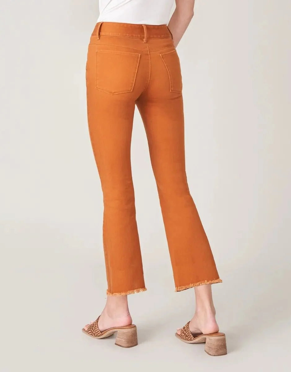 Juliette High Rise Denim Jeans - Cognac