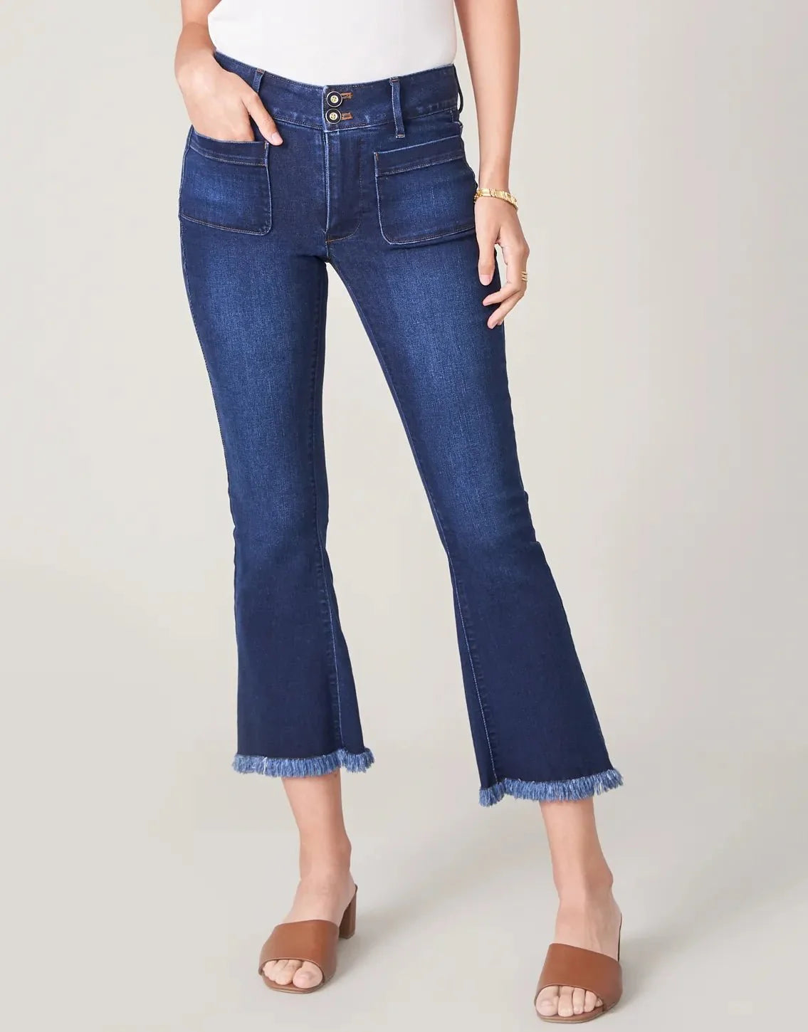 Juliette High Rise Denim Jeans - Ocean Palm Wash