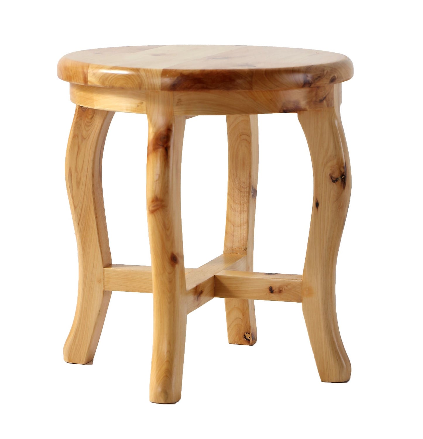 ALFI brand  AB4406 11" Cedar Wood Round  Stool Multi-Purpose Accessory