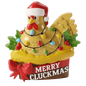 Merry Cluckmas  Ornament