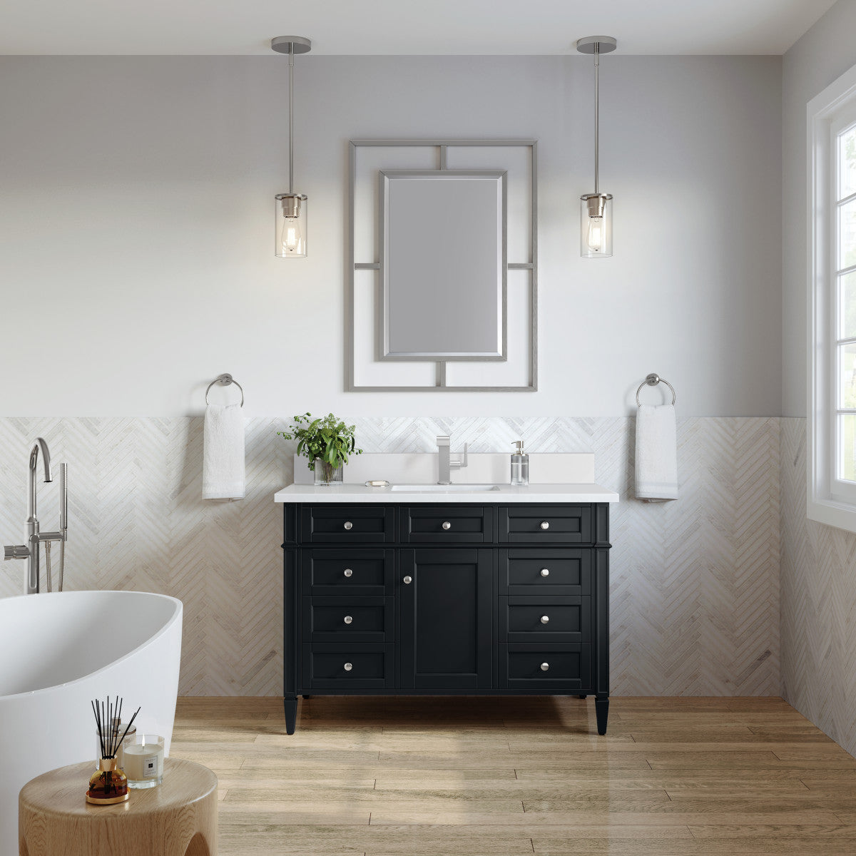 Brittany 48" Single Vanity Cabinet