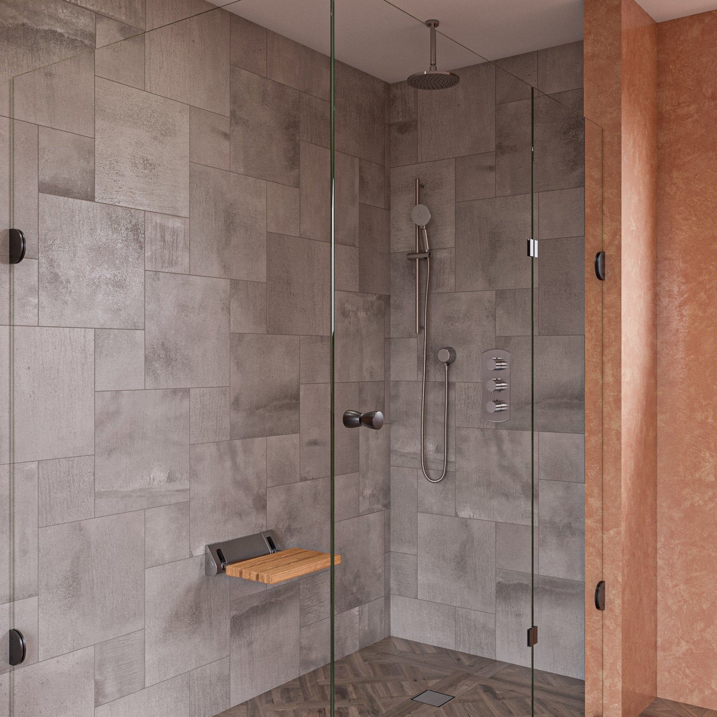 ALFI brand ABSA6R 6" Round Ceiling Shower Arm