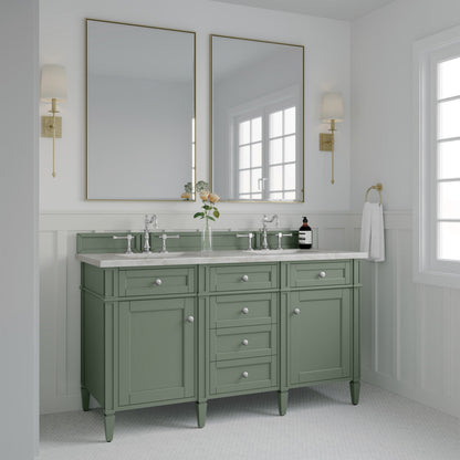 Brittany 60" Double Vanity Cabinet