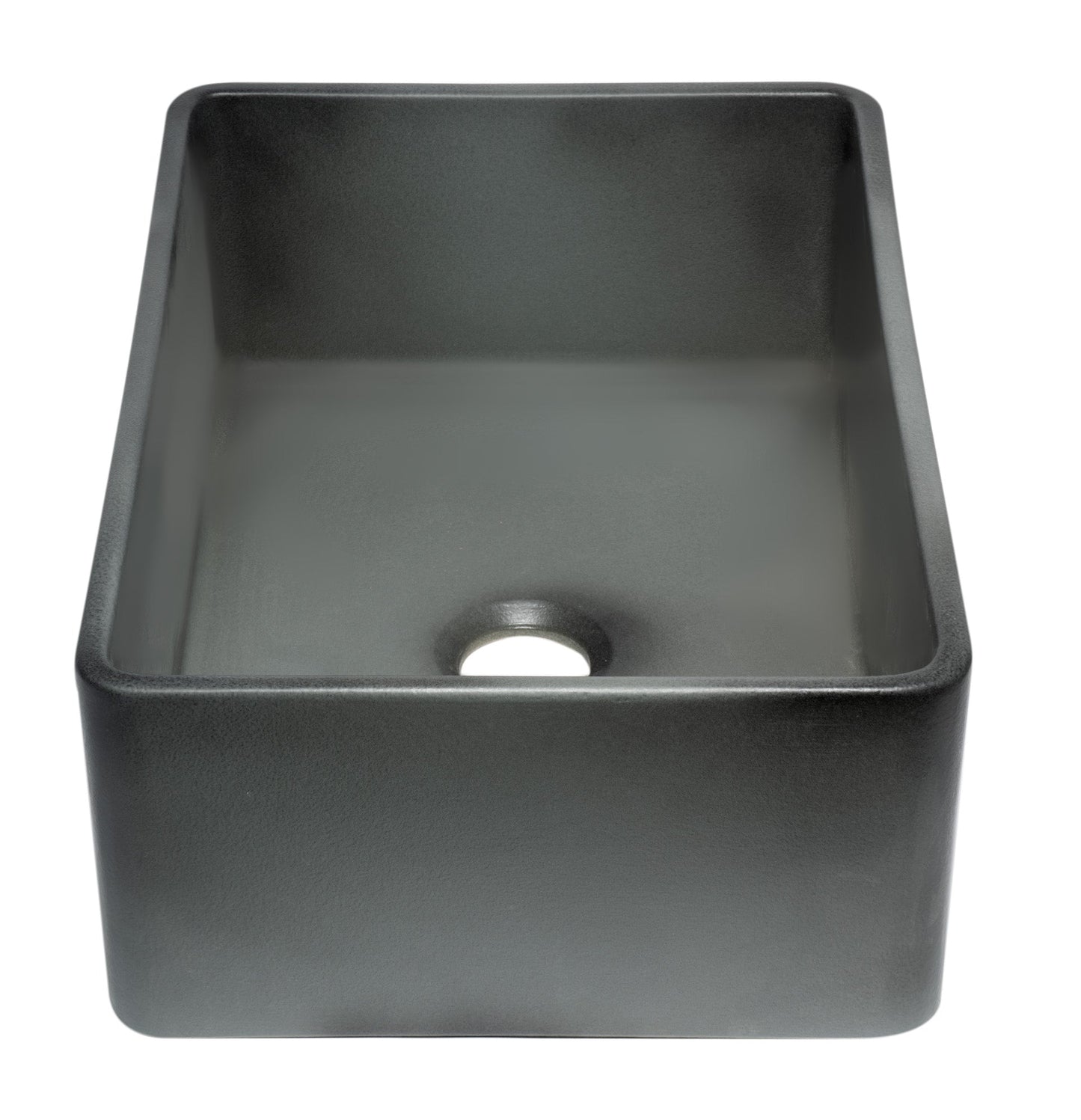 ALFI brand  ABCO3020SB Concrete Color 30 inch Reversible Single Fireclay Farmhouse Kitchen Sink