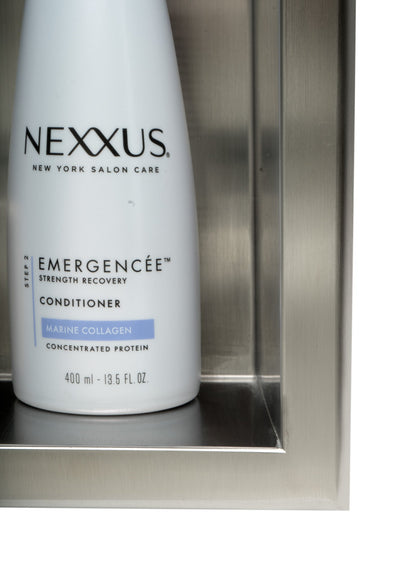 ALFI brand ABN1616 16 x 16  Square Single Shelf Bath Shower Niche