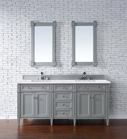 Brittany 72" Double Vanity Cabinet