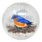 Bluebird Crackle Glass 6 inch Globe