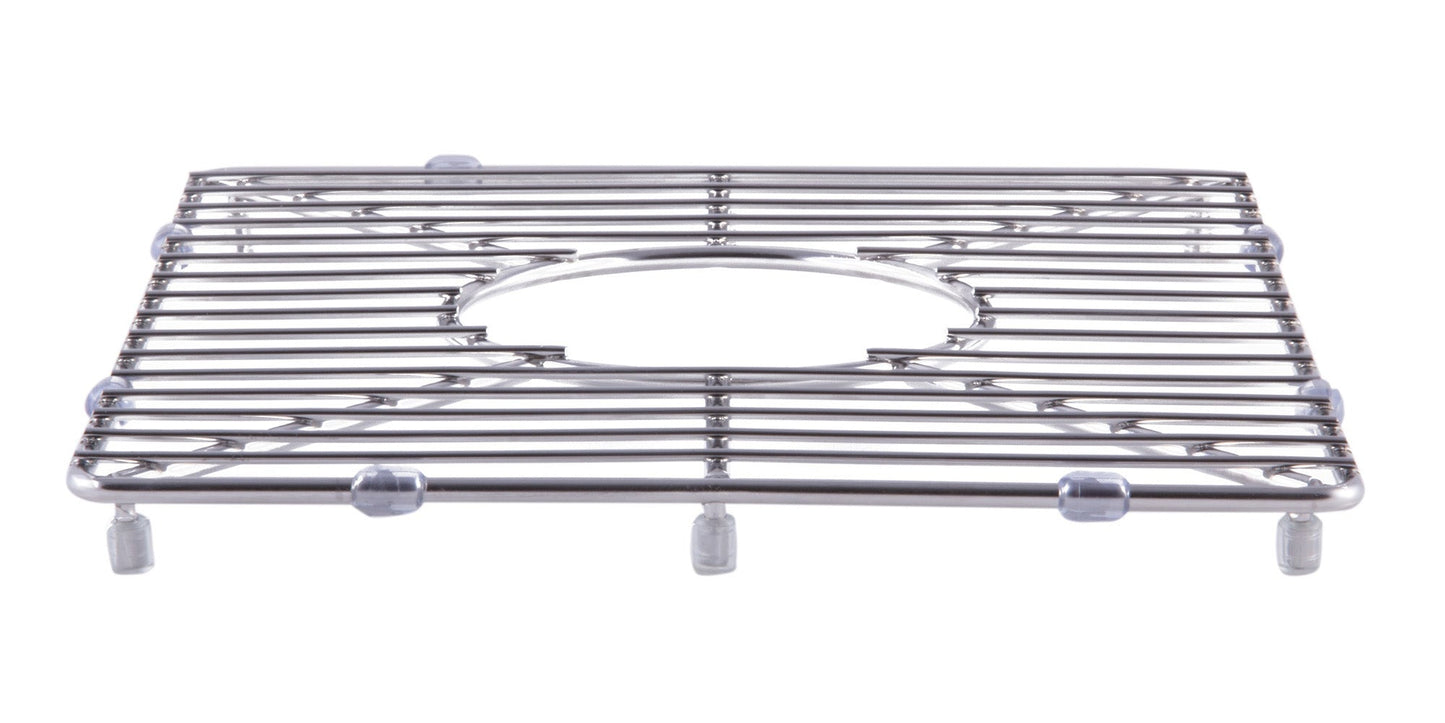 ALFI brand  ABGR3618S Stainless steel kitchen sink grid for small side of AB3618DB. AB3618ARCH