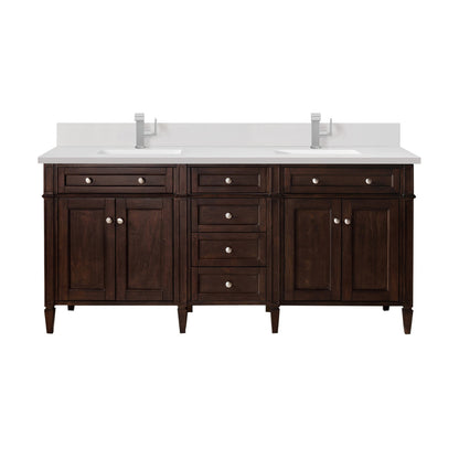 Brittany 72" Double Vanity Cabinet