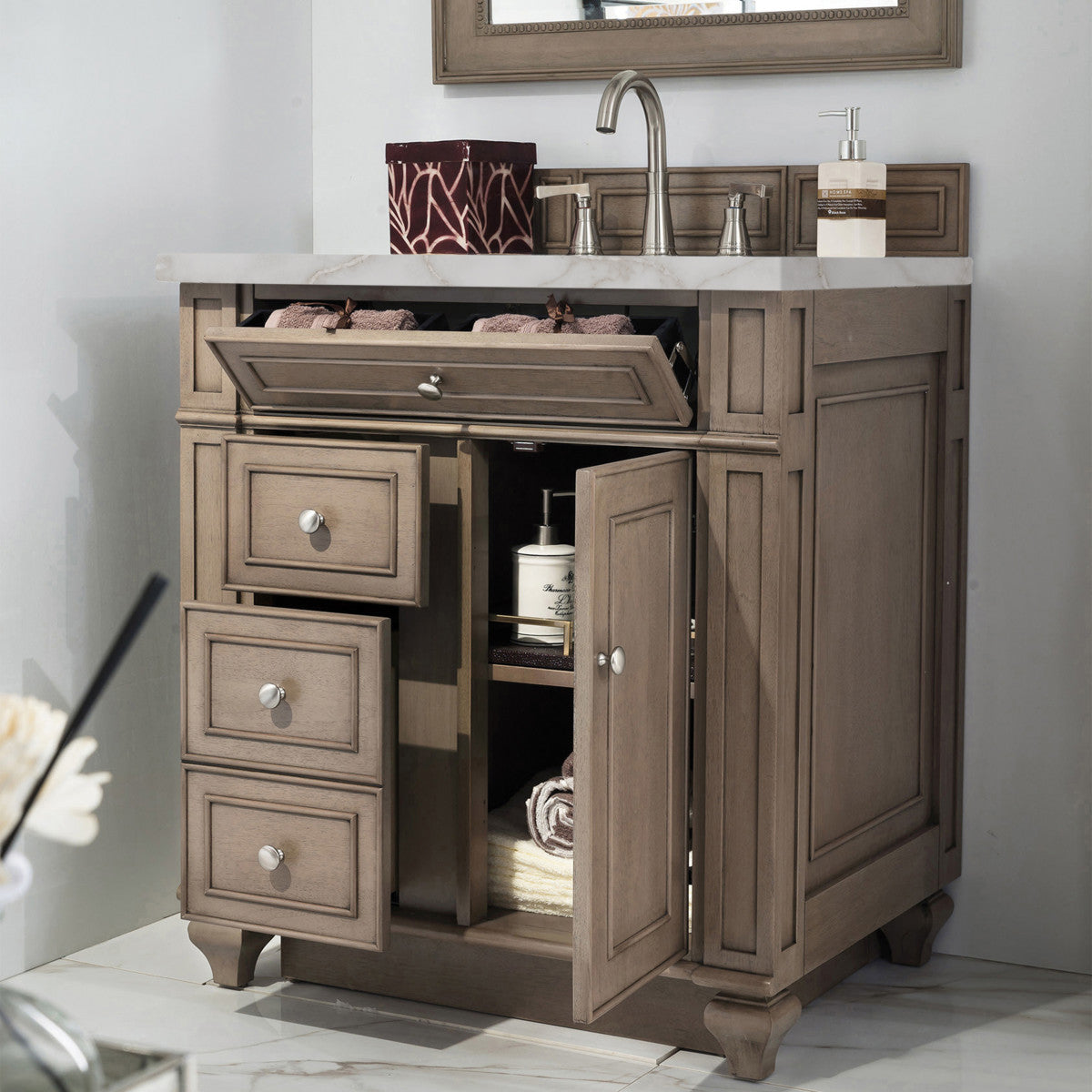 Bristol 30" Single Vanity Cabinet