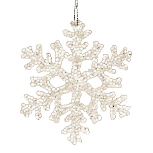 Sparkling Snowflake Ornament -