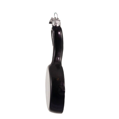 Frying Pan Glass Ornament - 5 Inch