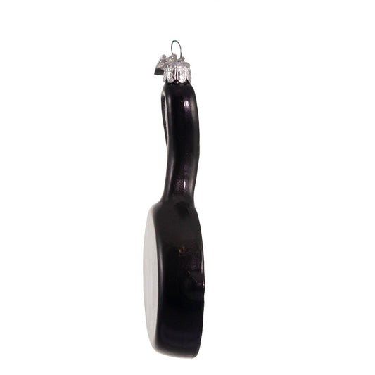 Frying Pan Glass Ornament - 5 Inch