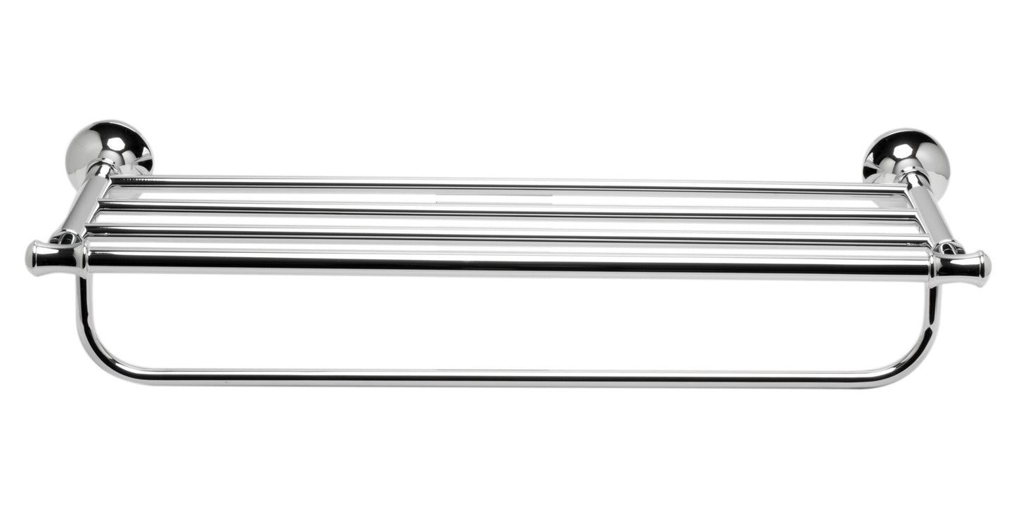 ALFI brand  AB9583 Polished Chrome 23 inch Towel Bar & Shelf Bathroom Accessory