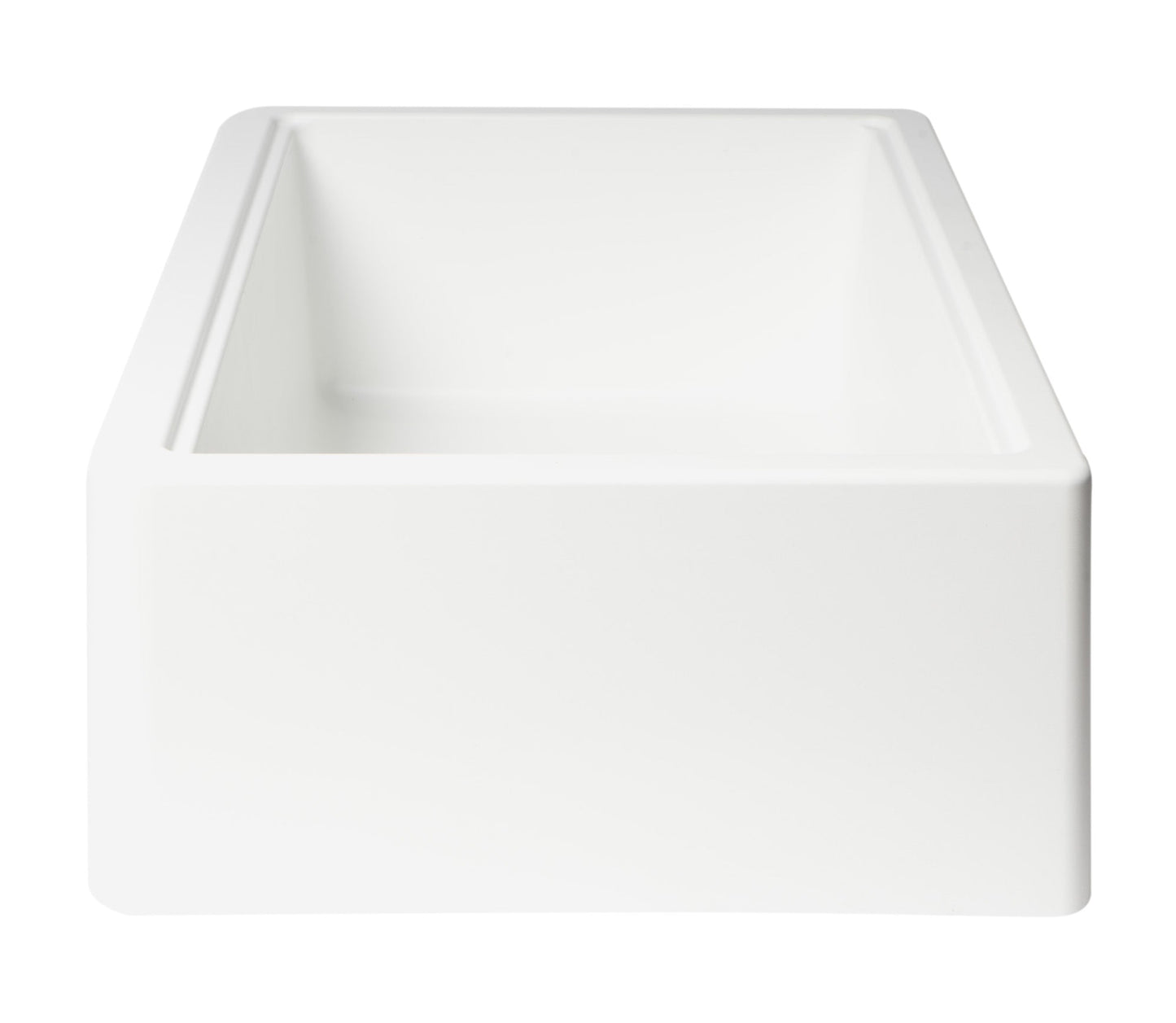 ALFI brand AB33FARM 33" Granite Composite Single Bowl Drop In Farm Sink with Accessories