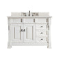 Brookfield 48" Single Vanity Cabinet, Bright White