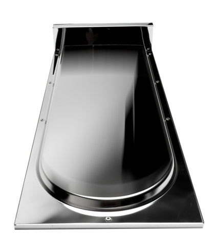ALFI brand RAIN10SW 10" Wall-Mounted Square Waterfall Rain Shower Head