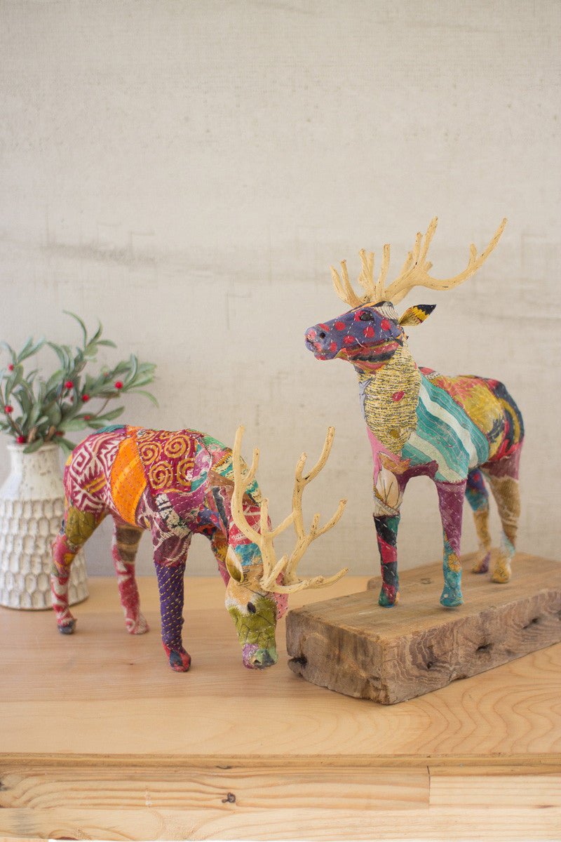 Kantha Covered Reindeer