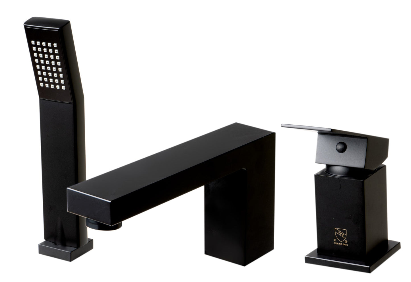 ALFI brand AB2322 3 Hole Deck Mounted Tub Filler with Hand Held