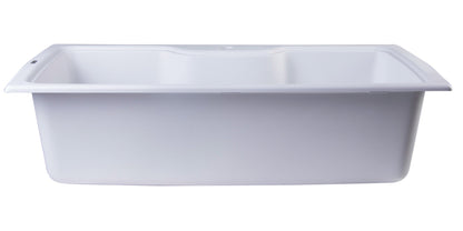 ALFI brand AB3520DI 35" Drop-In Single Bowl Granite Composite Kitchen Sink
