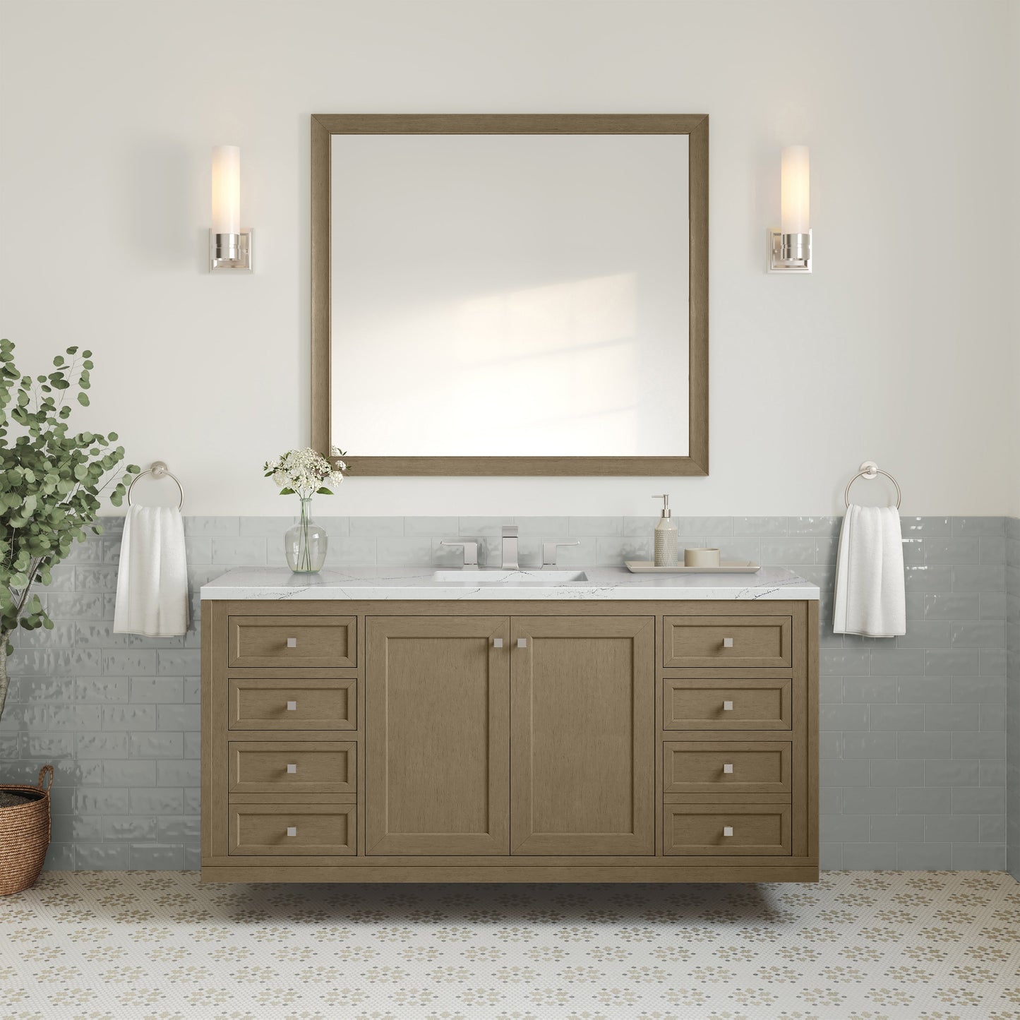 Chicago 60" Single Vanity