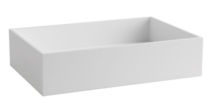 ALFI brand  ABRS2014 20" x 14" White Matte Solid Surface Resin Sink