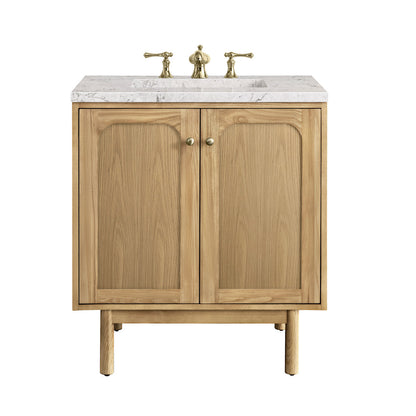 Laurent 30" Single Vanity Cabinet, Light Natural Oak