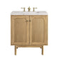 Laurent 30" Single Vanity Cabinet, Light Natural Oak