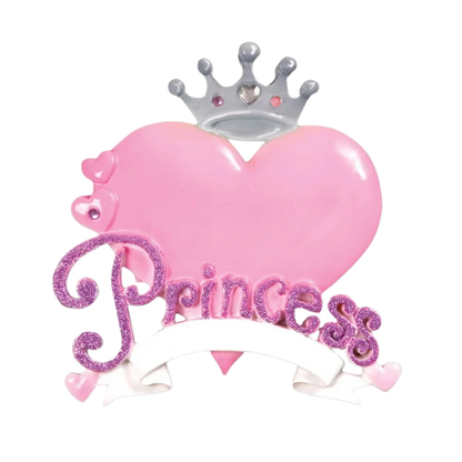 Princess Heart Ornament