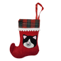 Kitty Mini Stocking Ornament - Tuxedo